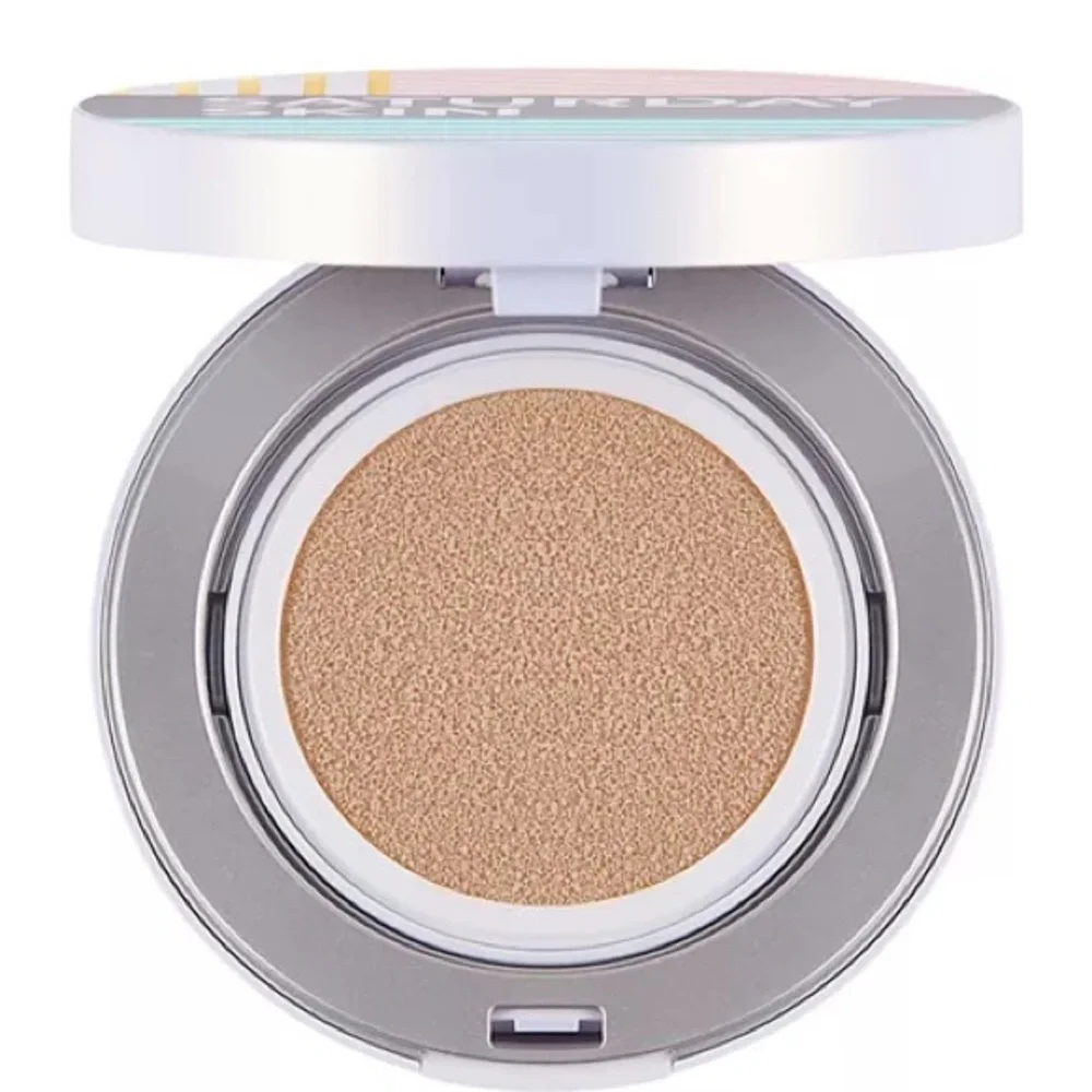 Saturday Skin All Aglow Sunscreen Perfecting Cushion Compact SPF 50 & Refill